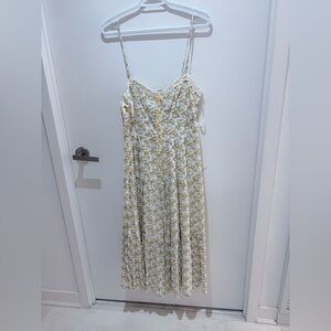 Trixxi Yellow Floral Maxi Dress